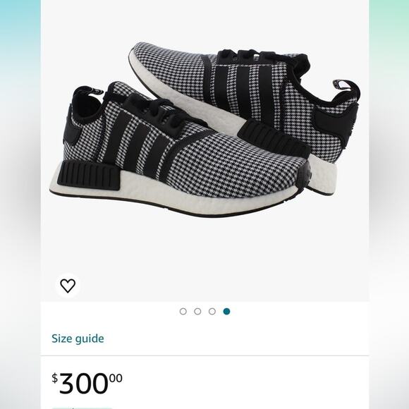 Adidas NMD R1  Black White Boost Mens 12 - Picture 1 of 16